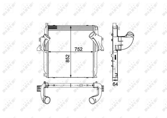 NRF 30905 Charge Air Cooler