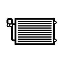 Condenser, air conditioning NRF 350586