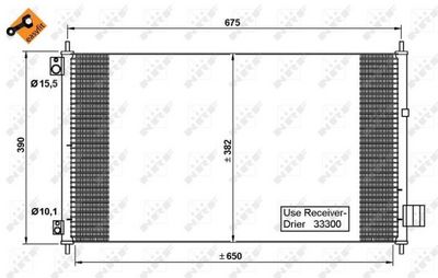 Condenser, air conditioning NRF 35780