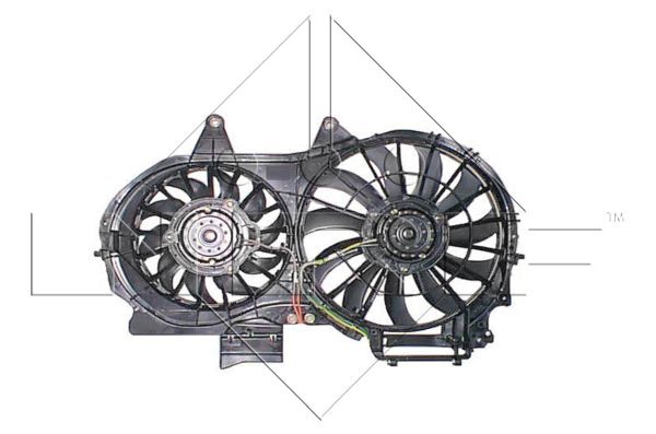 NRF 47205 Fan, engine cooling