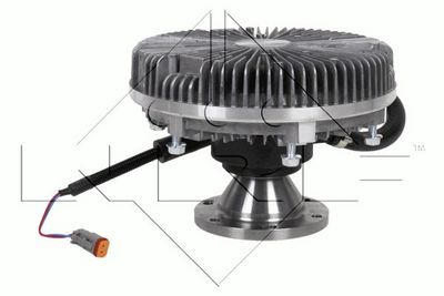 Clutch, radiator fan NRF 49012