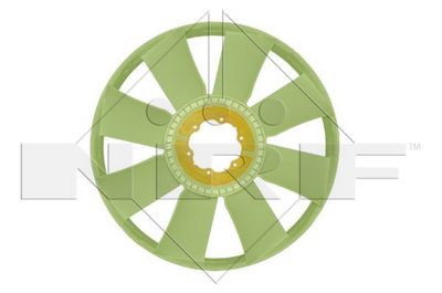 Fan Wheel, engine cooling NRF 49805