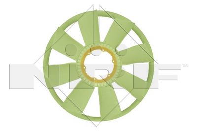 Fan Wheel, engine cooling NRF 49851