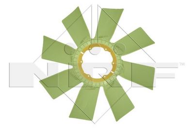 Fan Wheel, engine cooling NRF 49858