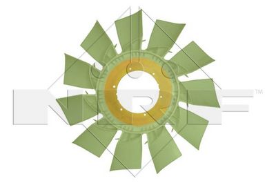 Fan Wheel, engine cooling NRF 49866