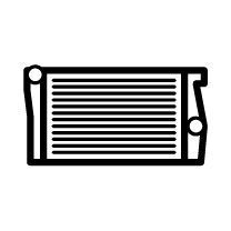 Radiator, traction battery NRF 550197