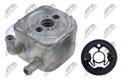 Oil Cooler, engine oil NTY CCL-AU-025