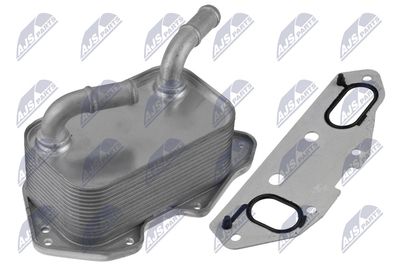 Oil Cooler, engine oil NTY CCL-AU-026