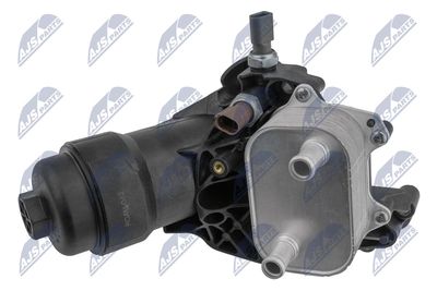Oil Cooler, engine oil NTY CCL-AU-042
