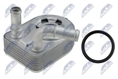 Oil Cooler, engine oil NTY CCL-FR-009