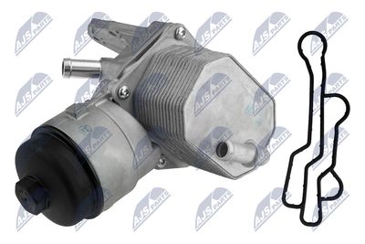 Oil Cooler, engine oil NTY CCL-FR-025