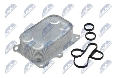 Oil Cooler, engine oil NTY CCL-FT-005