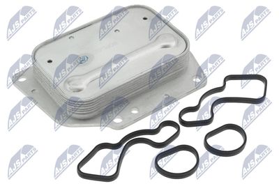 Oil Cooler, engine oil NTY CCL-PL-027