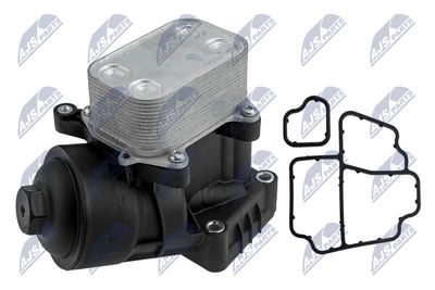 Oil Cooler, engine oil NTY CCL-VW-000
