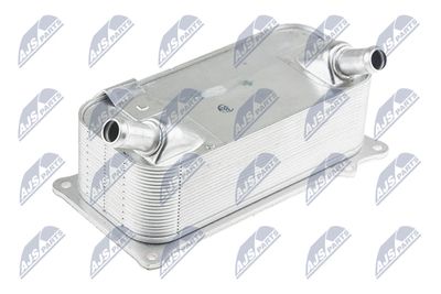 Oil Cooler, engine oil NTY CCL-VW-010