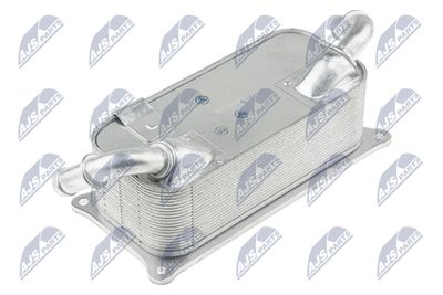 Oil Cooler, engine oil NTY CCL-VW-013