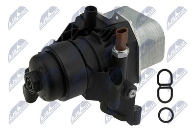 Oil Cooler, engine oil NTY CCL-VW-018