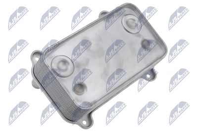 Oil Cooler, engine oil NTY CCL-VW-044