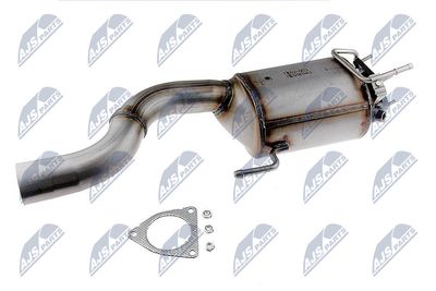 Soot/Particulate Filter, exhaust system NTY DPF-AU-003