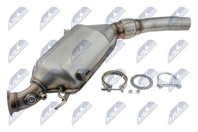 Soot/Particulate Filter, exhaust system NTY DPF-BM-011