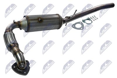 Soot/Particulate Filter, exhaust system NTY DPF-FR-008
