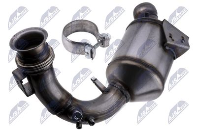 Soot/Particulate Filter, exhaust system NTY DPF-ME-014