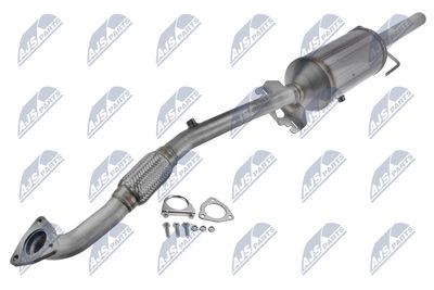 Soot/Particulate Filter, exhaust system NTY DPF-PL-009