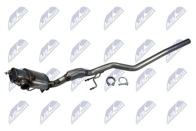 Soot/Particulate Filter, exhaust system NTY DPF-VW-007