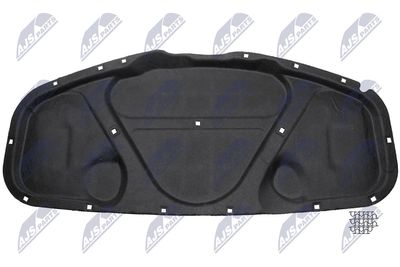 Engine Compartment Noise Insulation NTY EZC-VW-515