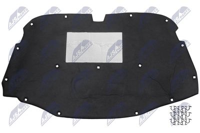 Engine Compartment Noise Insulation NTY EZC-VW-520