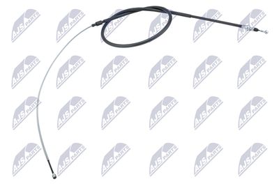 Cable Pull, parking brake NTY HLR-CT-029