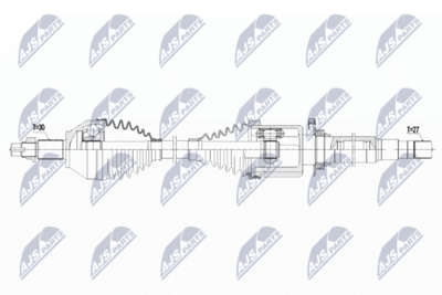 Drive Shaft NTY NPW-AR-010