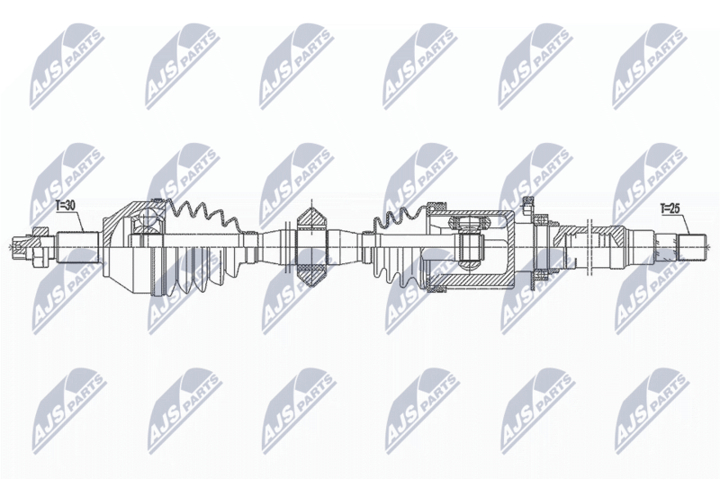 NTY NPW-AR-014 Drive Shaft