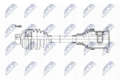 Drive Shaft NTY NPW-AU-008