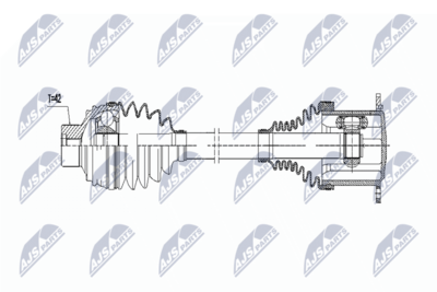 Drive Shaft NTY NPW-AU-009
