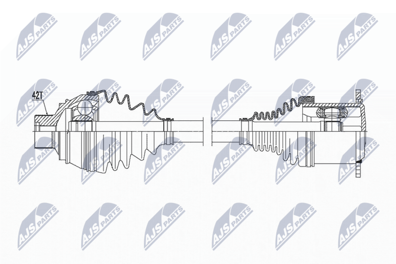 NTY NPW-AU-011 Drive Shaft