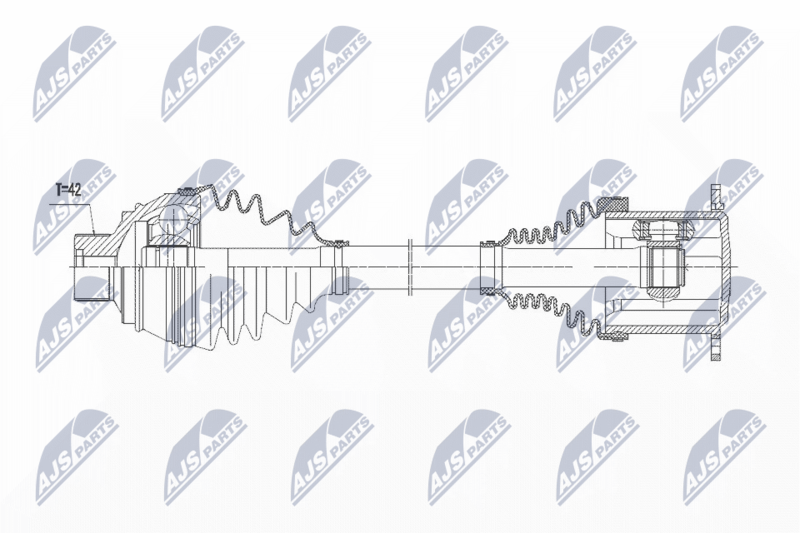 NTY NPW-AU-013 Drive Shaft