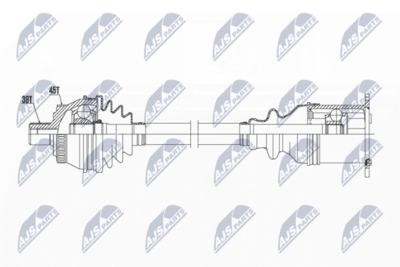 Drive Shaft NTY NPW-AU-015