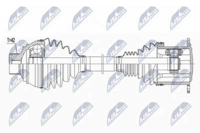 Drive Shaft NTY NPW-AU-036