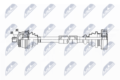 Drive Shaft NTY NPW-AU-042