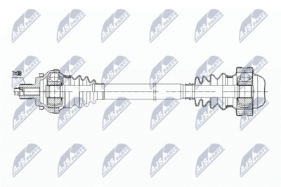Drive Shaft NTY NPW-AU-044