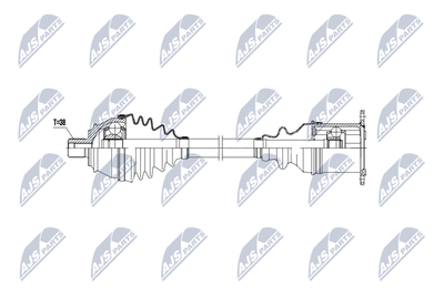 Drive Shaft NTY NPW-AU-057