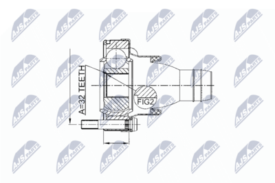 Joint, propshaft NTY NPW-BM-002