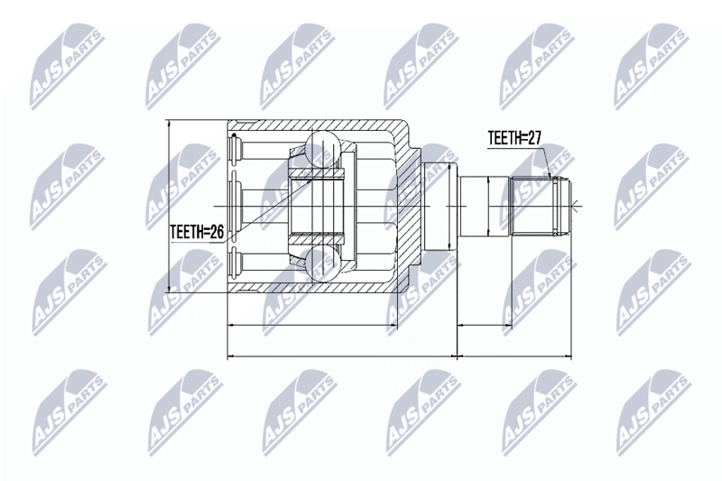 NTY NPW-BM-006 Joint Kit, drive shaft