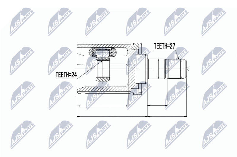 NTY NPW-BM-011 Joint Kit, drive shaft