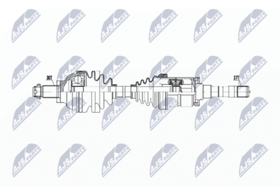Drive Shaft NTY NPW-BM-018