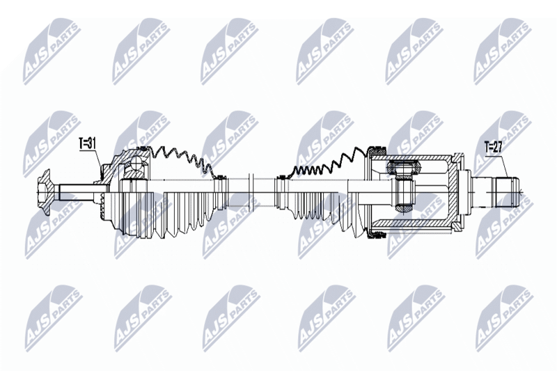 NTY NPW-BM-026 Drive Shaft