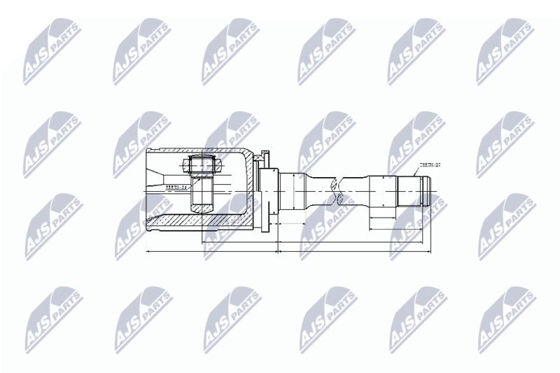 NTY NPW-BM-033 Joint Kit, drive shaft