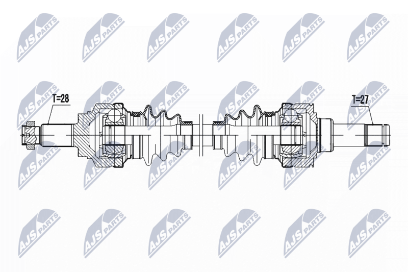 NTY NPW-BM-048 Drive Shaft