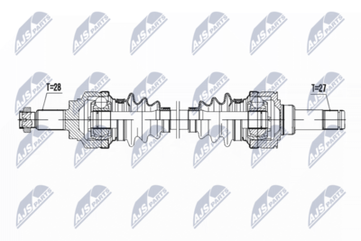 Drive Shaft NTY NPW-BM-048